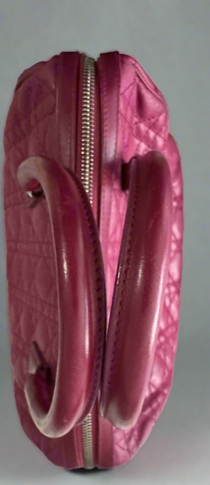 Christian Dior Cannage Boston Bag