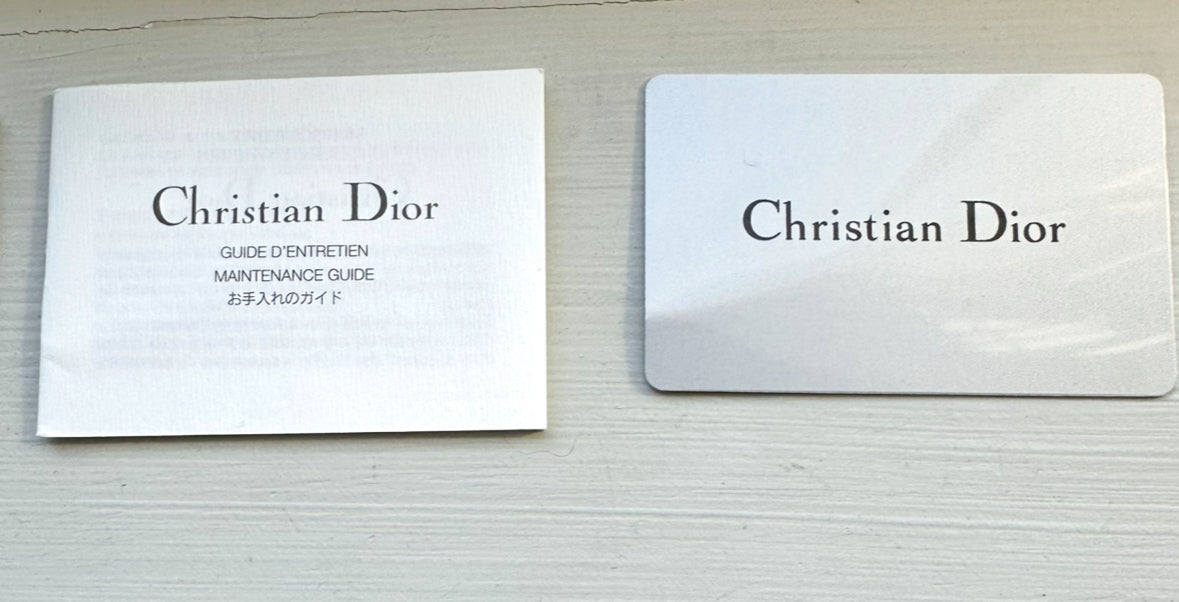 Christian Dior Cannage Boston Bag