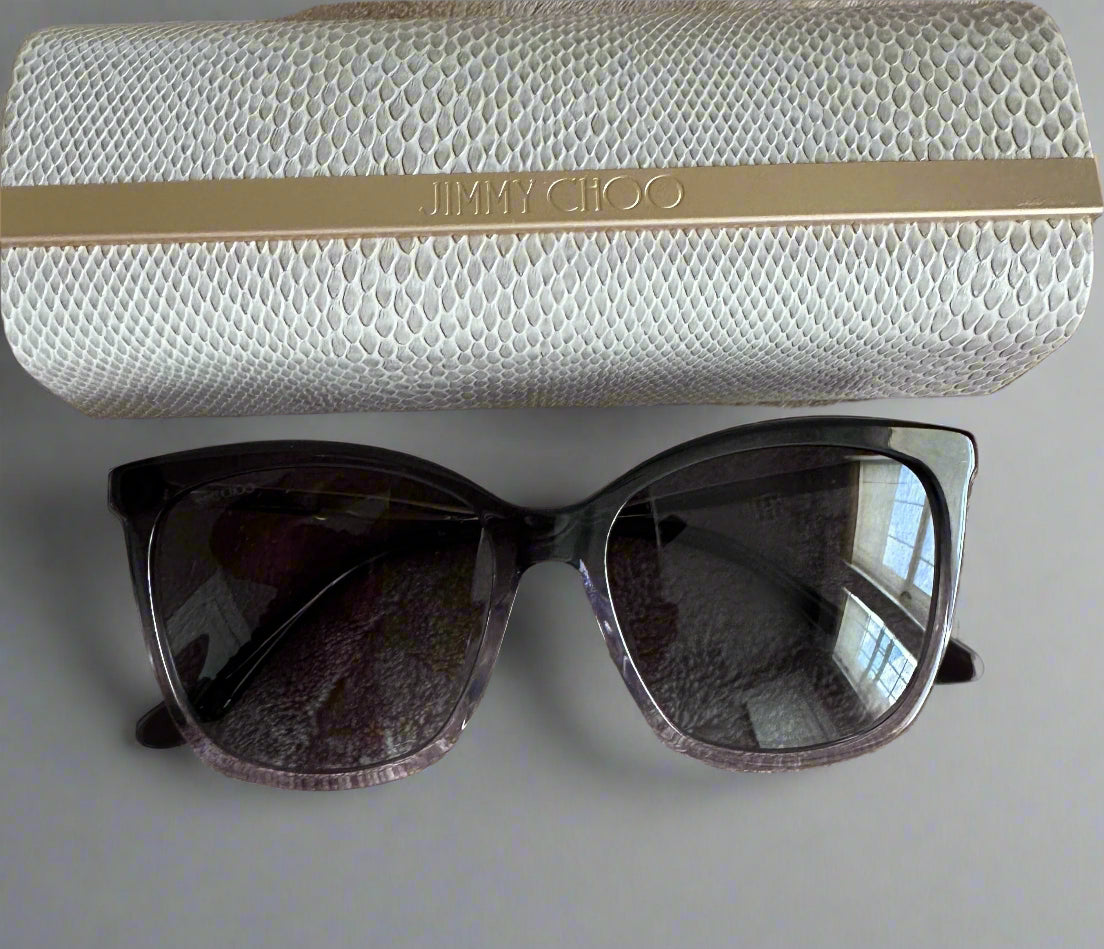 Brand NEW!! Never Worn!! Jimmy Choo Blue/Lilac Gradient Nerea Sunglasses