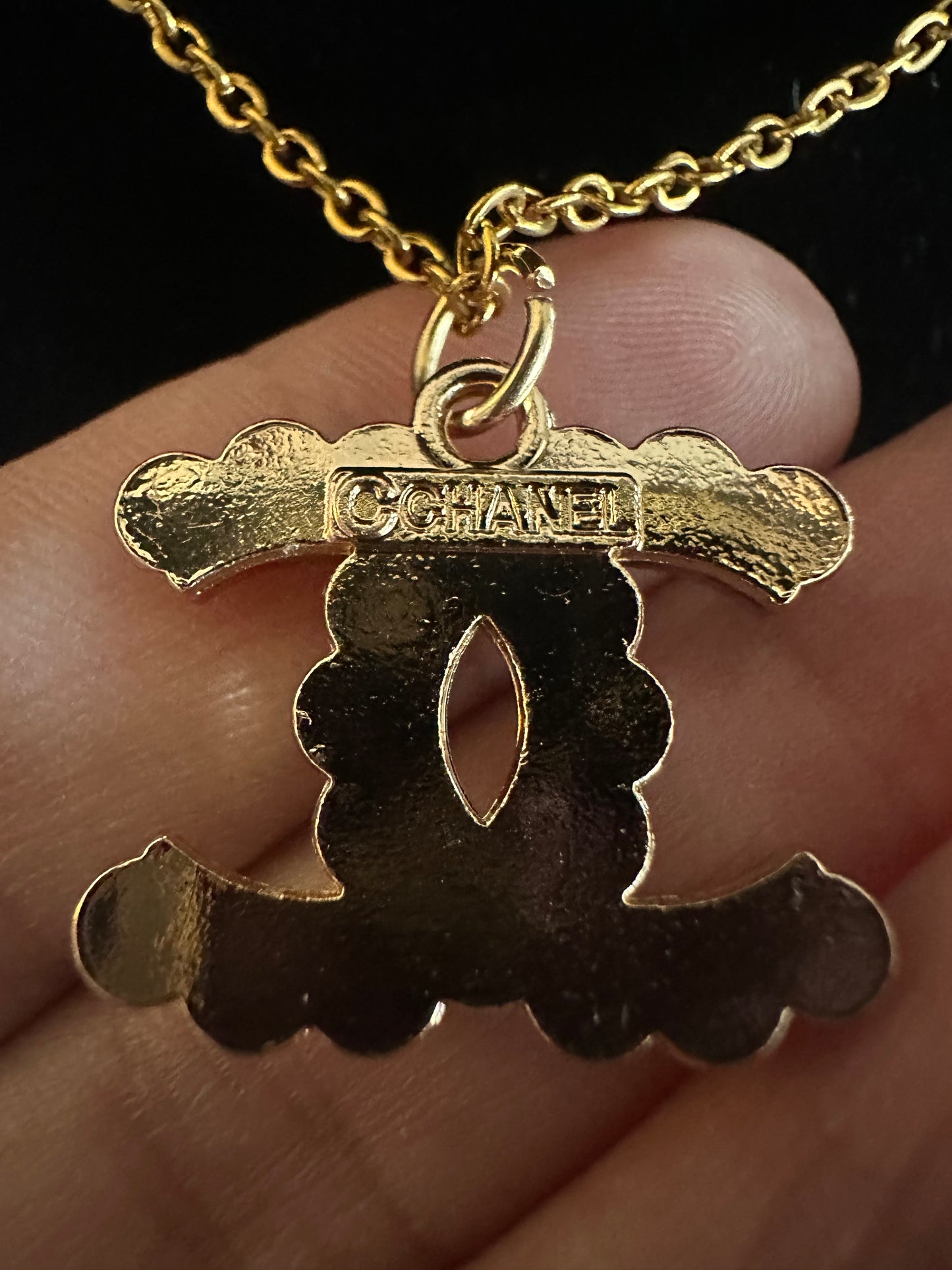 UpCycled Chanel Charm on Unbranded Chain