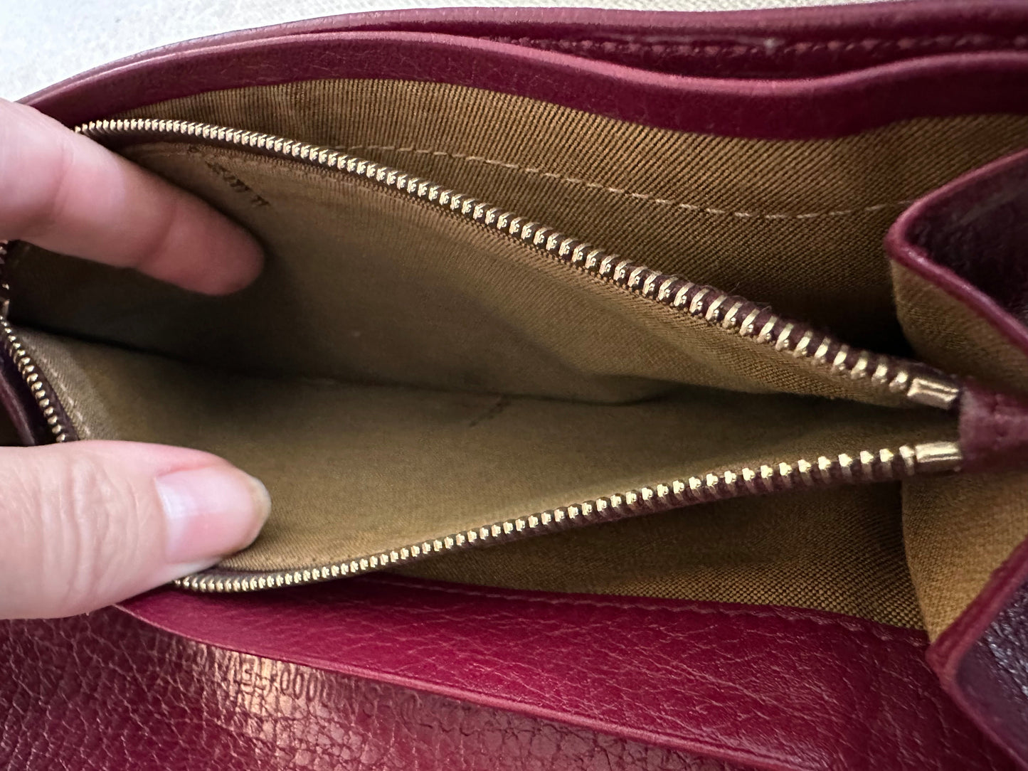 Fendi Zucchino Long wallet with Unbranded chain in multicolored leather and canvas