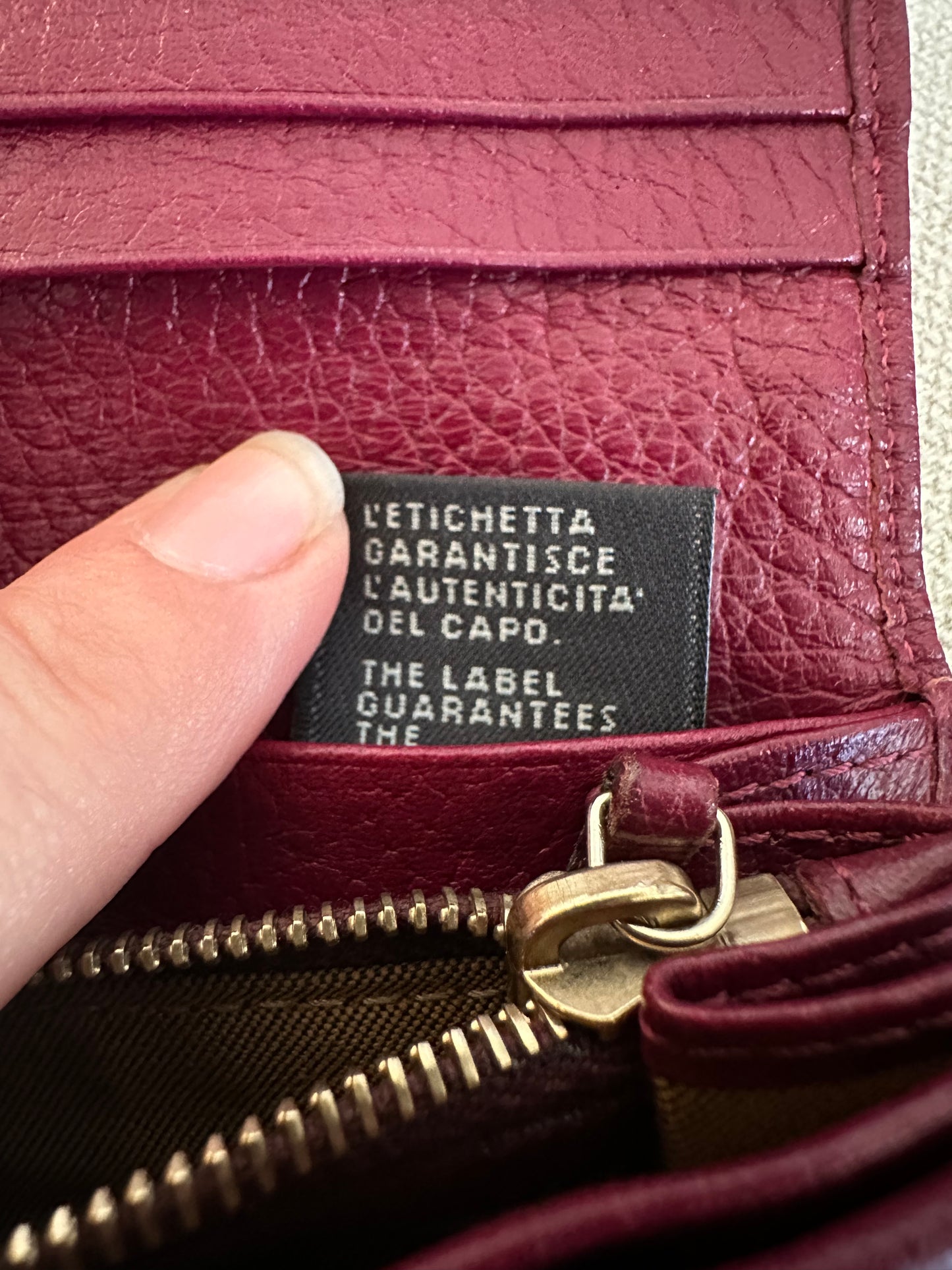 Fendi Zucchino Long wallet with Unbranded chain in multicolored leather and canvas