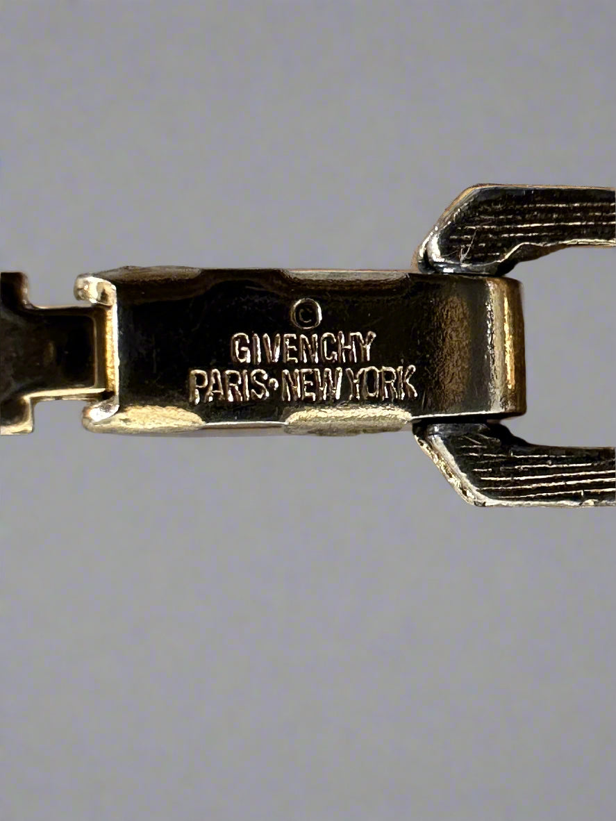 Givenchy Vintage Gold Chain 8" Bracelet