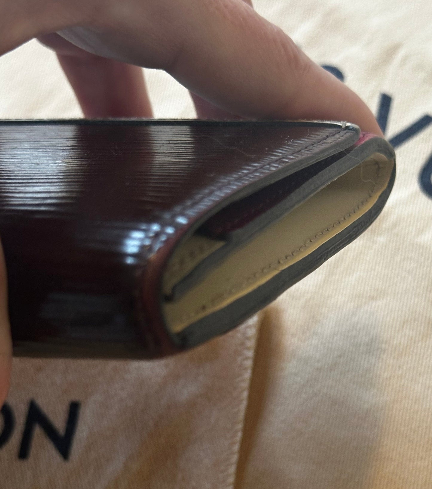 Louis Vuitton Tri-Color Porte Feuille Flore Epi Leather Long Snap/Flap Wallet