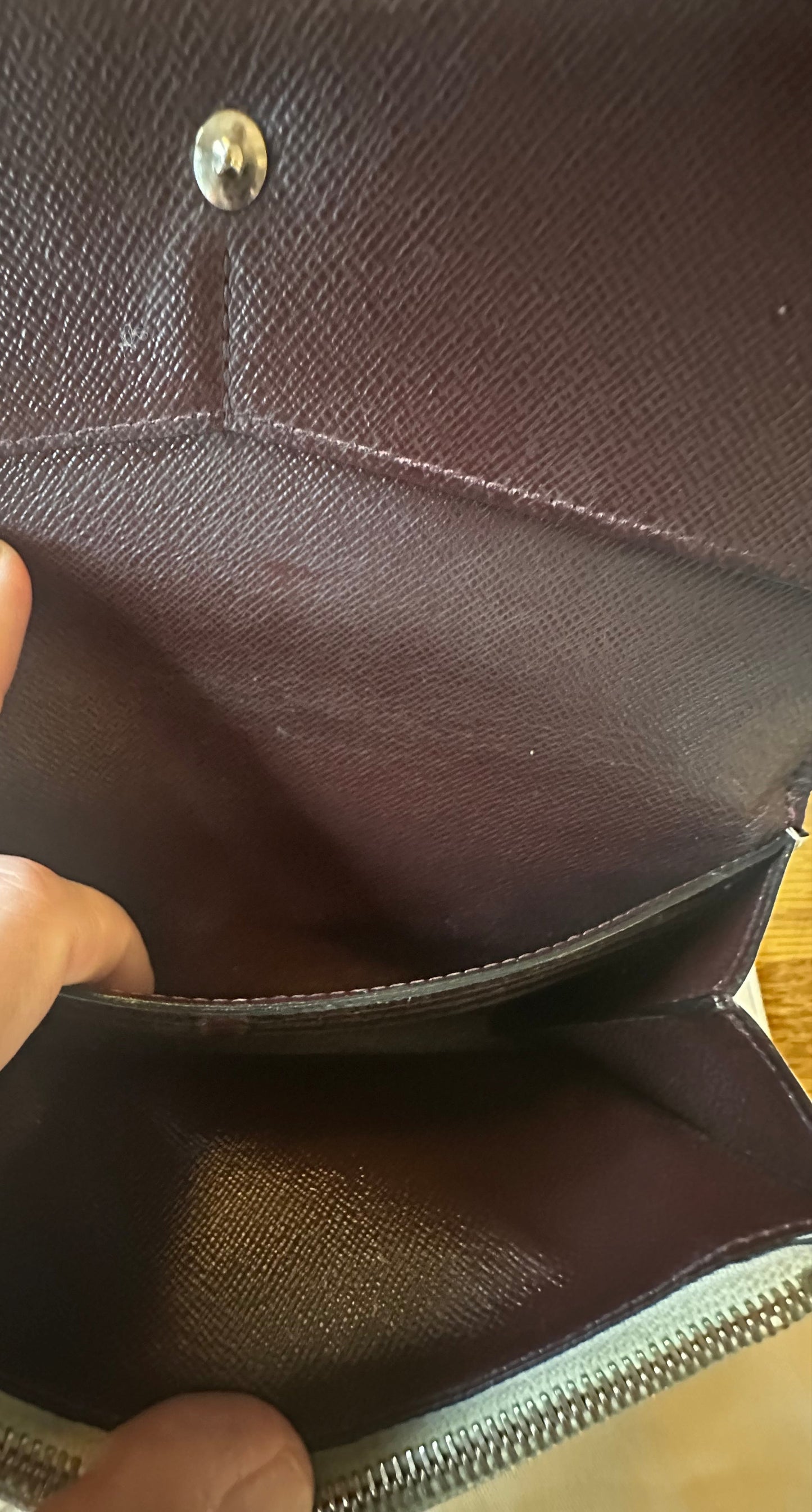 Louis Vuitton Tri-Color Porte Feuille Flore Epi Leather Long Snap/Flap Wallet