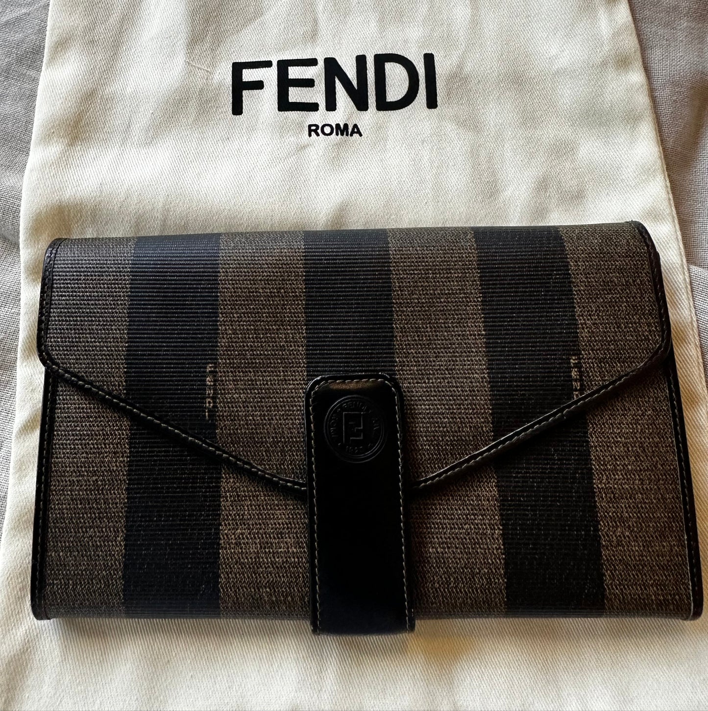 Fendi VINTAGE!! Penguin Long Wallet/Clutch