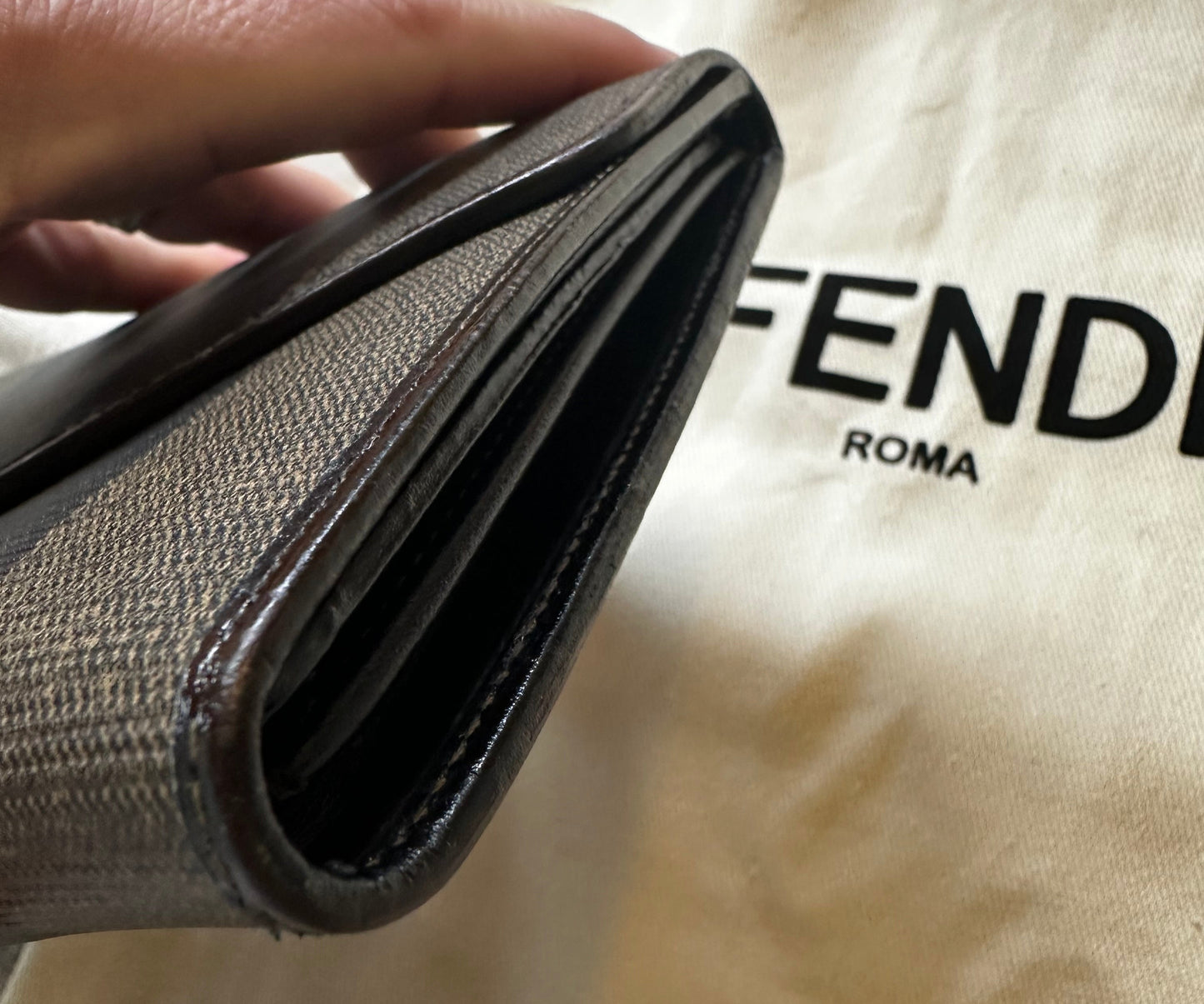 Fendi VINTAGE!! Penguin Long Wallet/Clutch