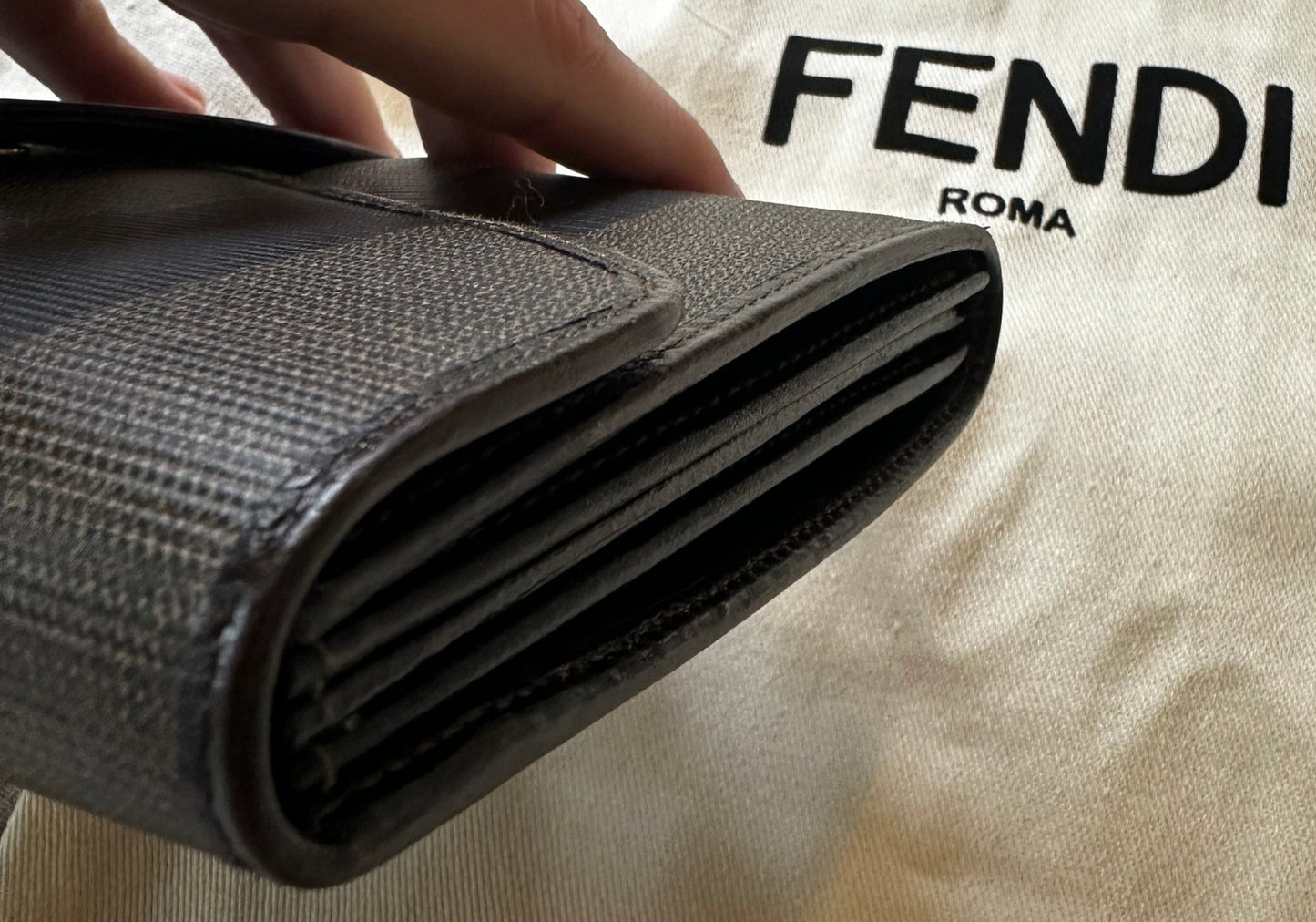 Fendi VINTAGE!! Penguin Long Wallet/Clutch