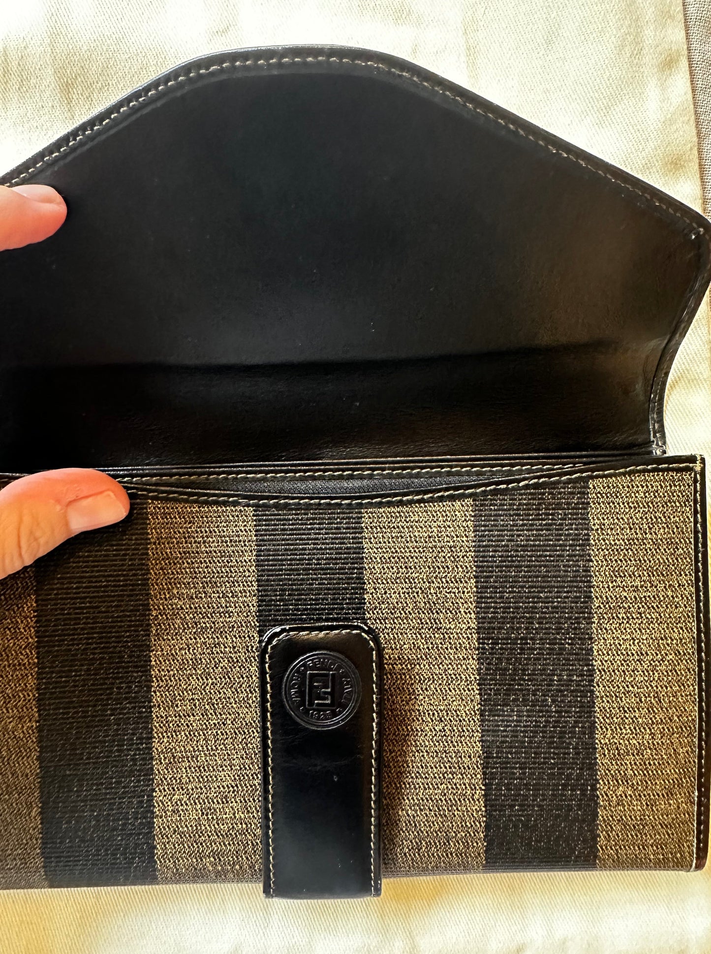 Fendi VINTAGE!! Penguin Long Wallet/Clutch