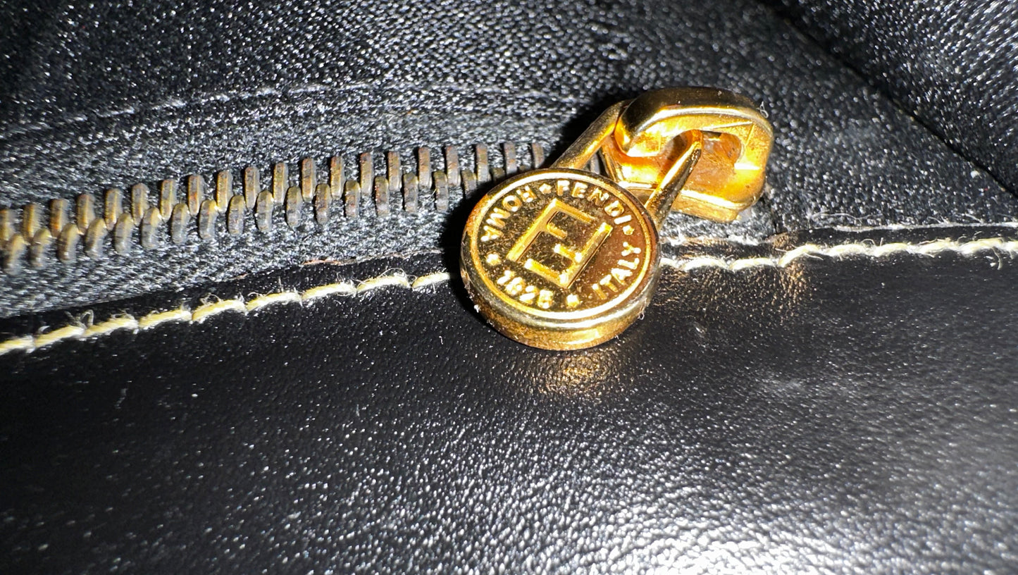 Fendi VINTAGE!! Penguin Long Wallet/Clutch