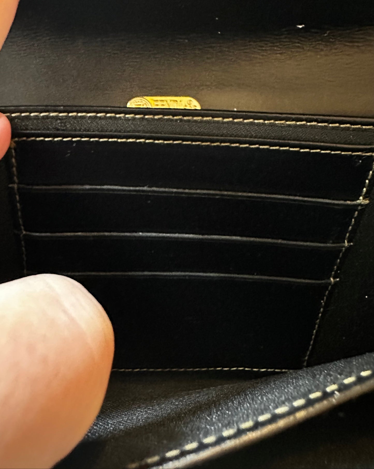 Fendi VINTAGE!! Penguin Long Wallet/Clutch