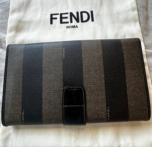 Fendi VINTAGE!! Penguin Long Wallet/Clutch