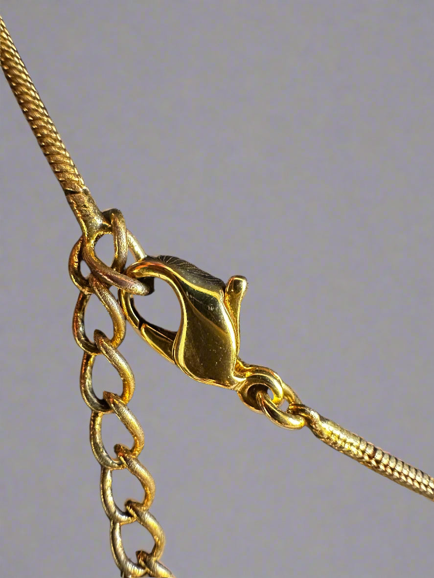 Christian Dior Necklace with Branded "DIOR" ID tag