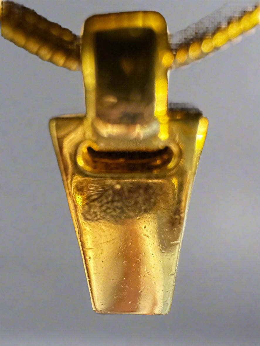 Christian Dior Necklace with Branded "DIOR" ID tag