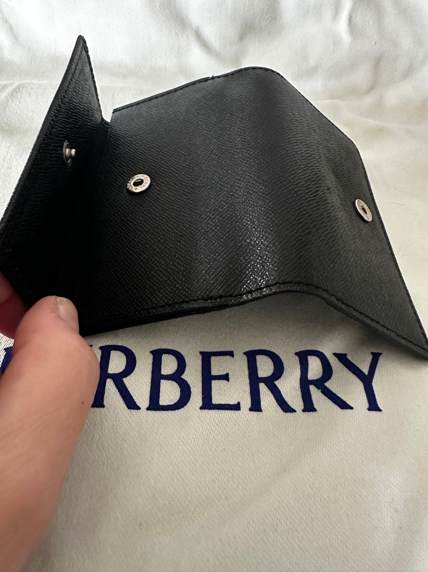 Burberry Key Holder with 5 key rings