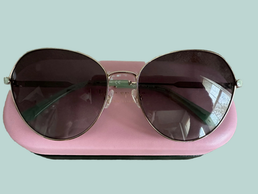 Kate Spade "Hello Sunshine" Octavia sunglasses with Aqua/Seafoam accents