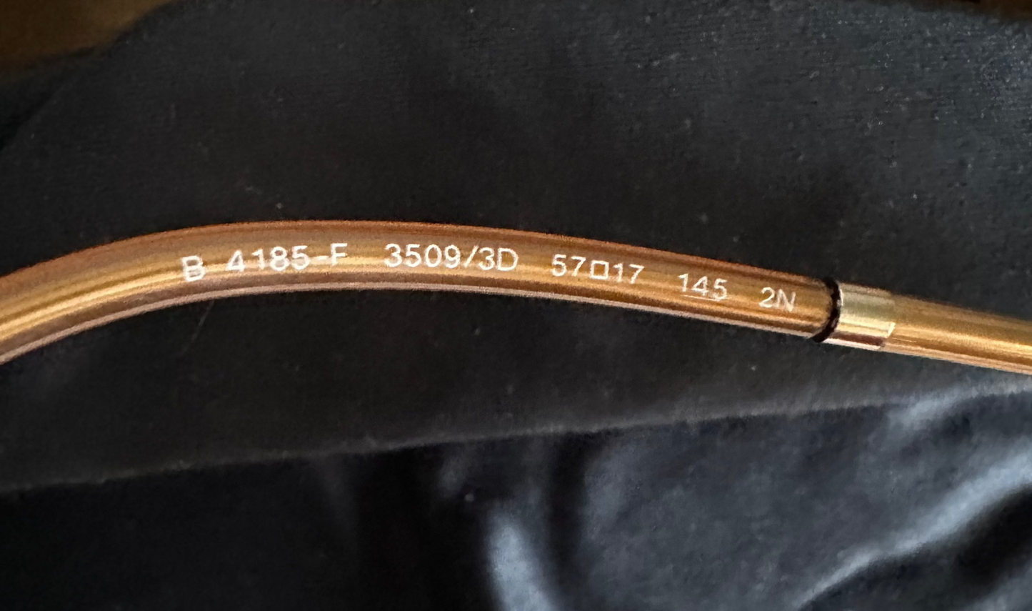 Burberry Sunglasses with Amber/Brown Frames and Brown lenses