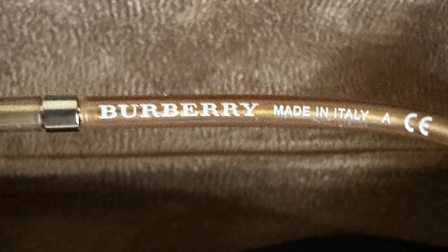 Burberry Sunglasses with Amber/Brown Frames and Brown lenses