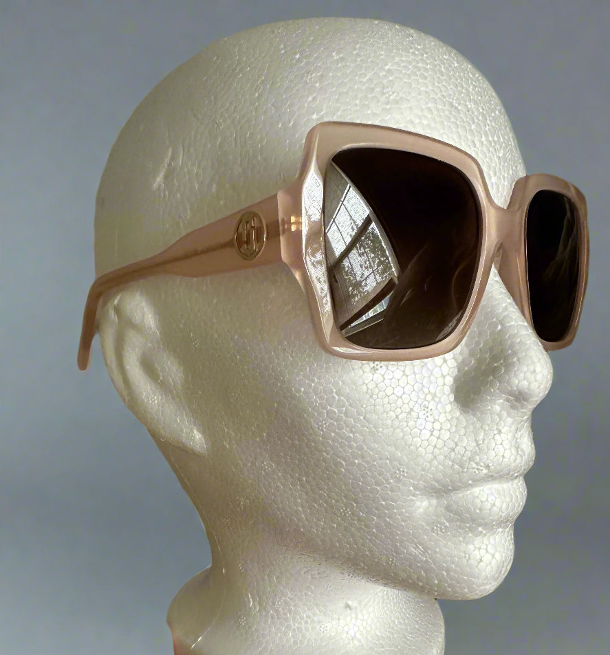Marc Jacobs Sunglasses with Chunky Blush Frames and Brown Lenses
