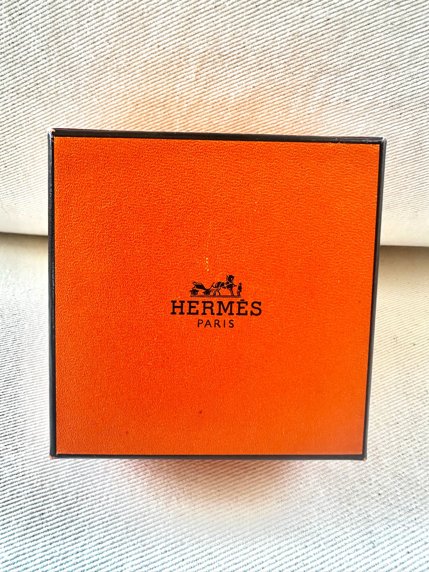 Hermes Pladium Plated Clic H Bracelet in Rose Candeur