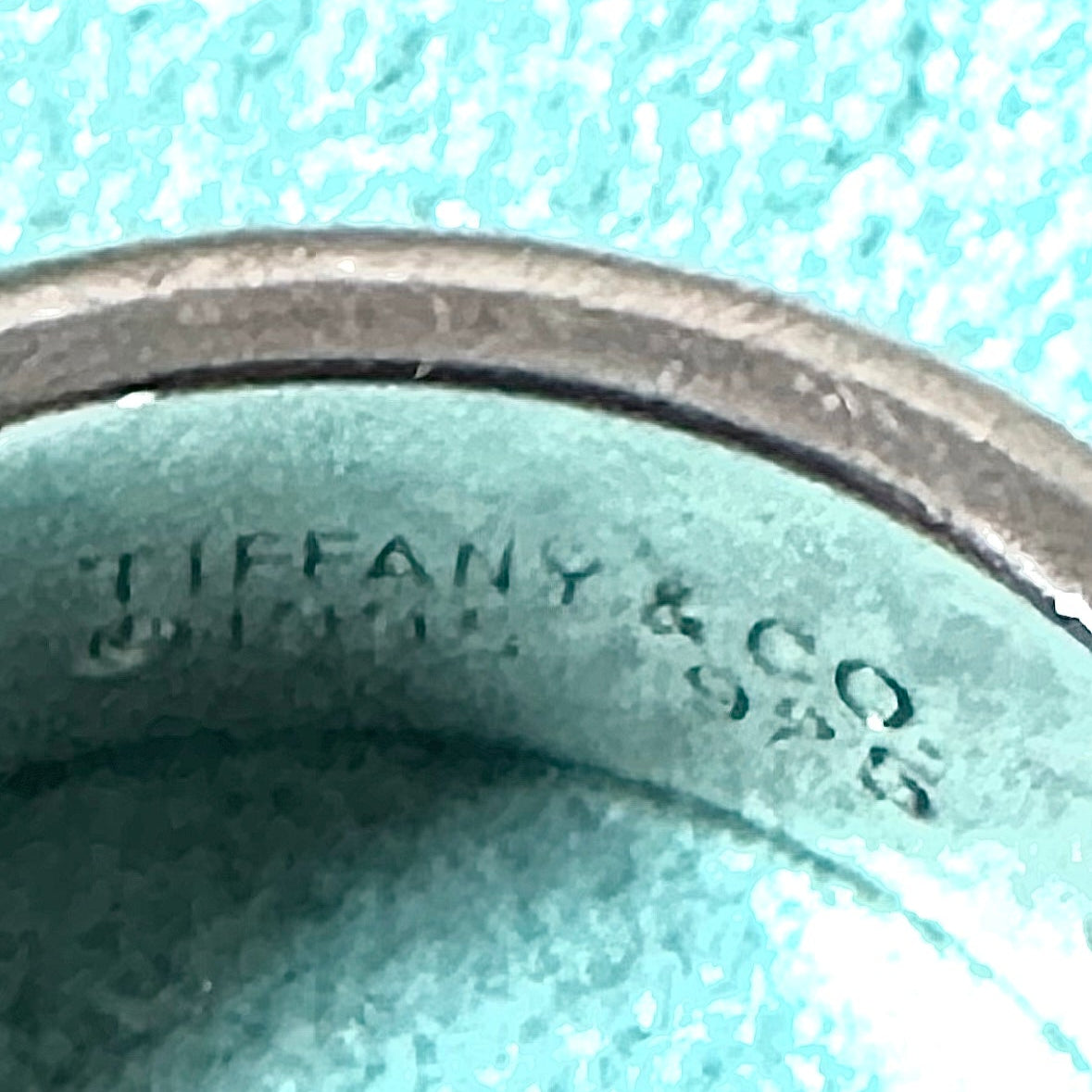 Tiffany Atlas Ring in .925 Sterling Size 5.5