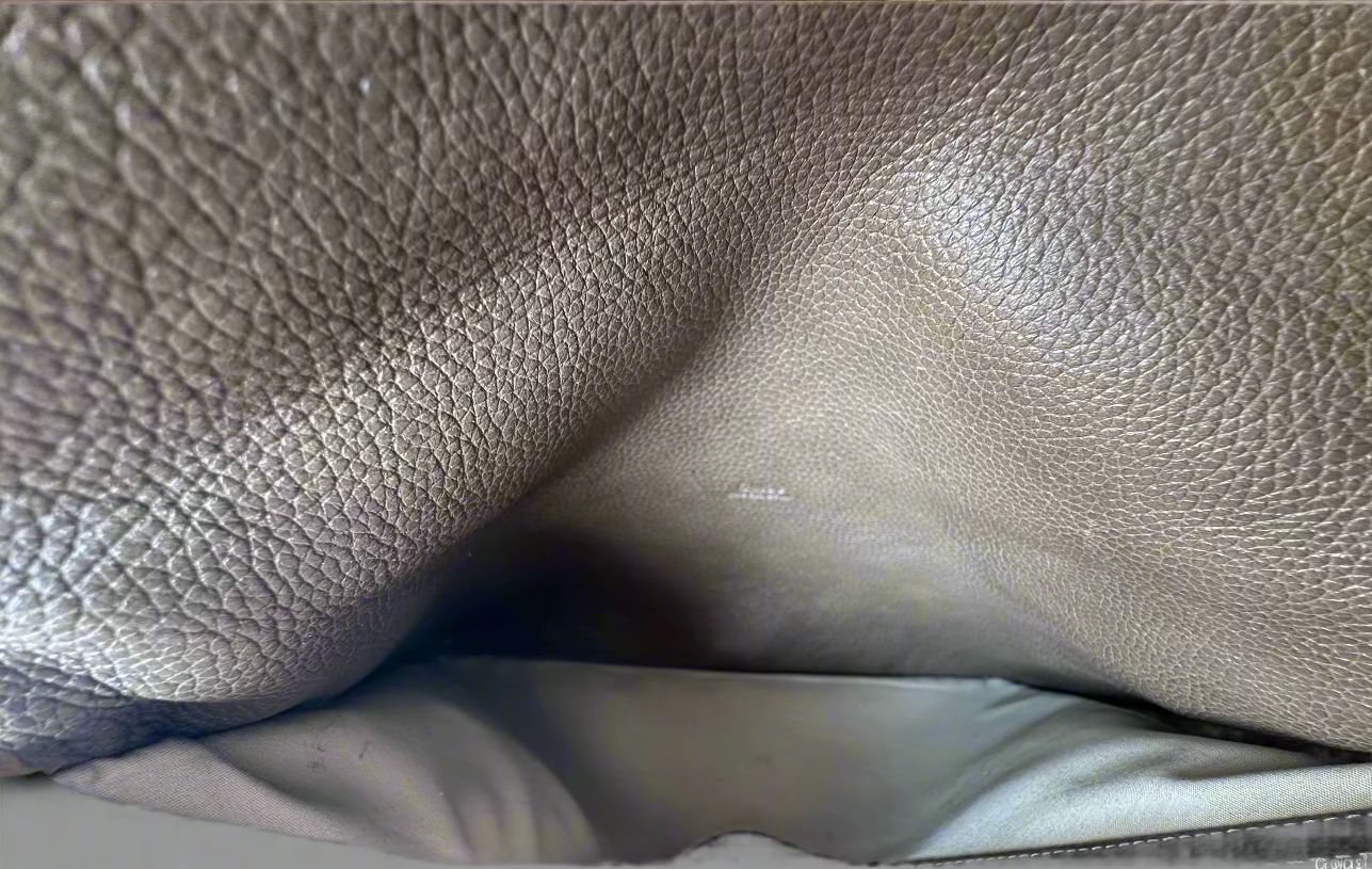 Chloe Tri-color envelope Clutch in Blush, Evergreen, and Taupe