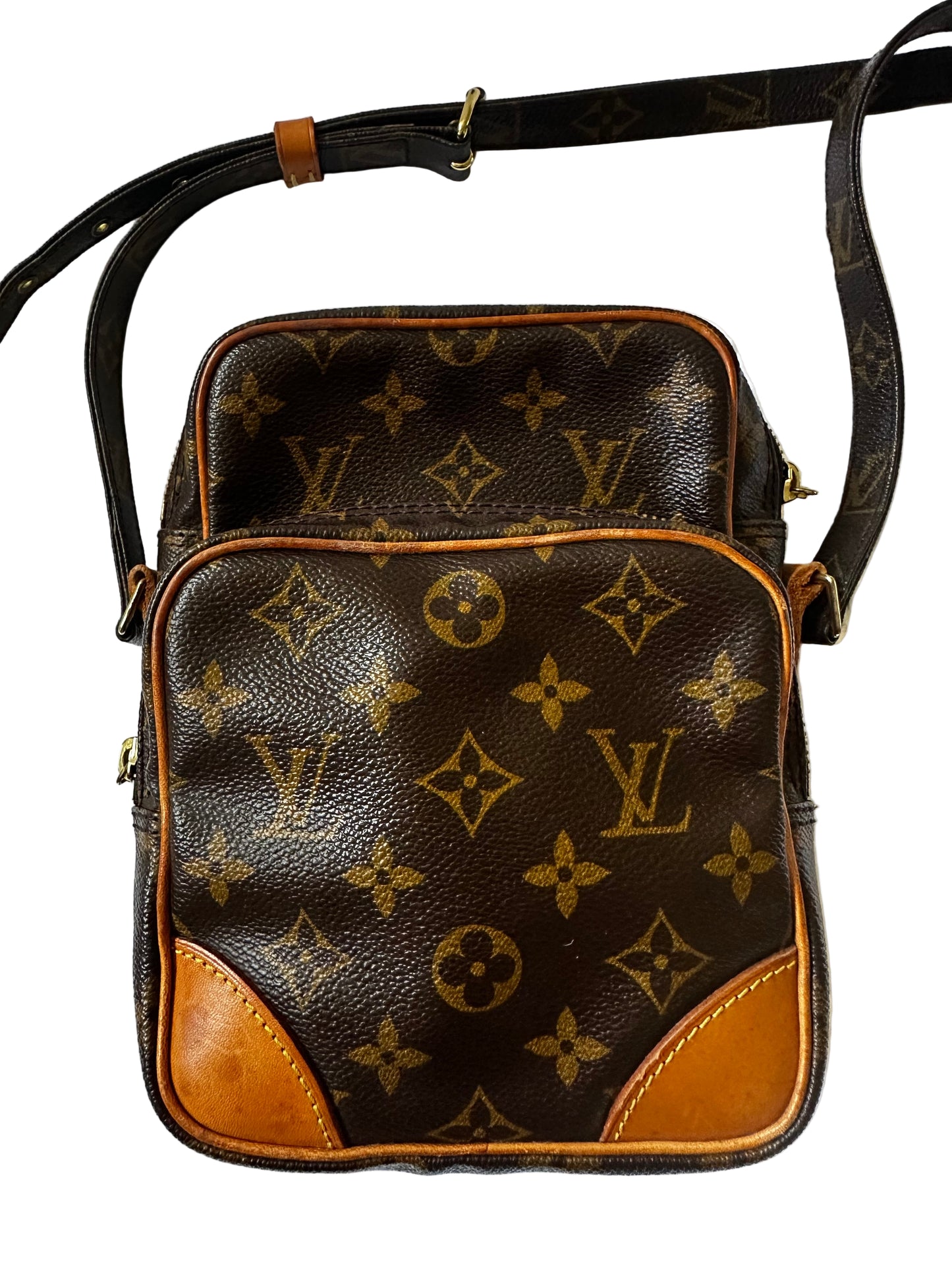 Louis Vuitton Amazon leather handbag