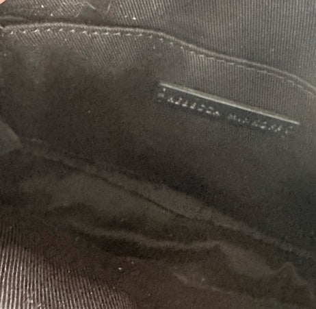Rebecca Minkoff Bum Bag/ White Leather Crossbody Bag