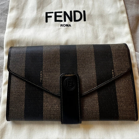 Fendi VINTAGE!! Penguin Long Wallet/Clutch