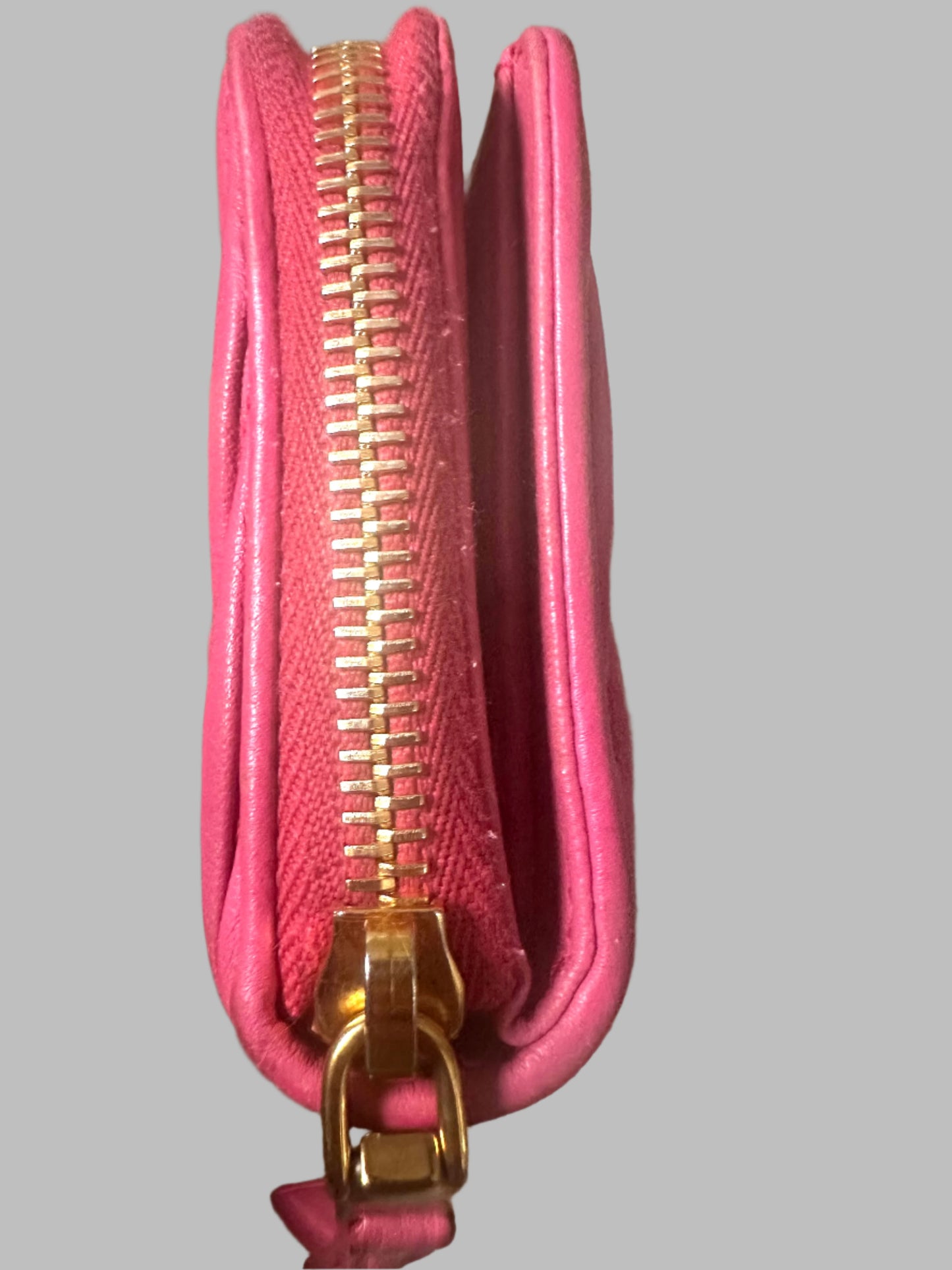 Miu Miu Small Nappa Matelassé Wallet