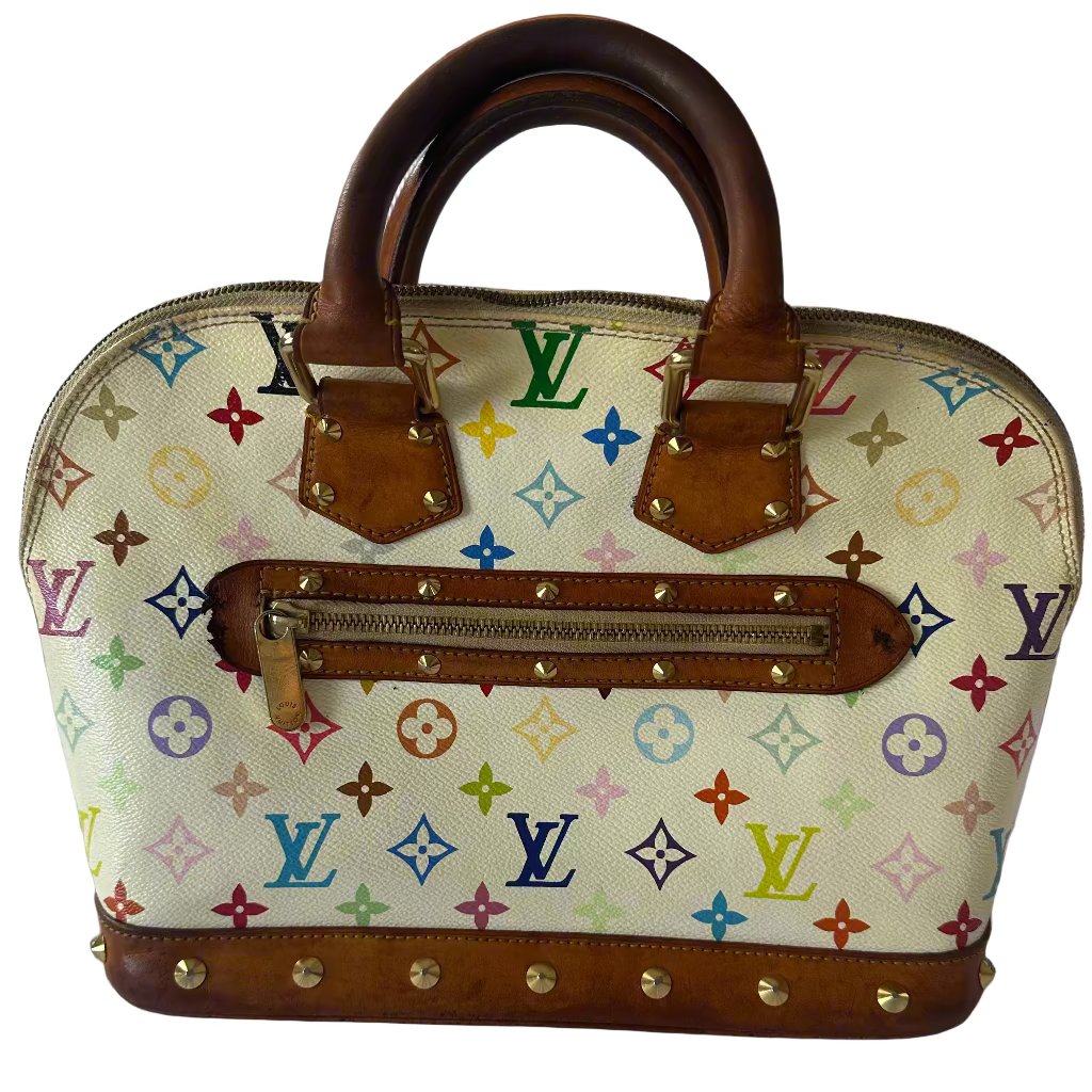 Louis Vuitton Murikami Monogram Multicolor PM Alma Handbag