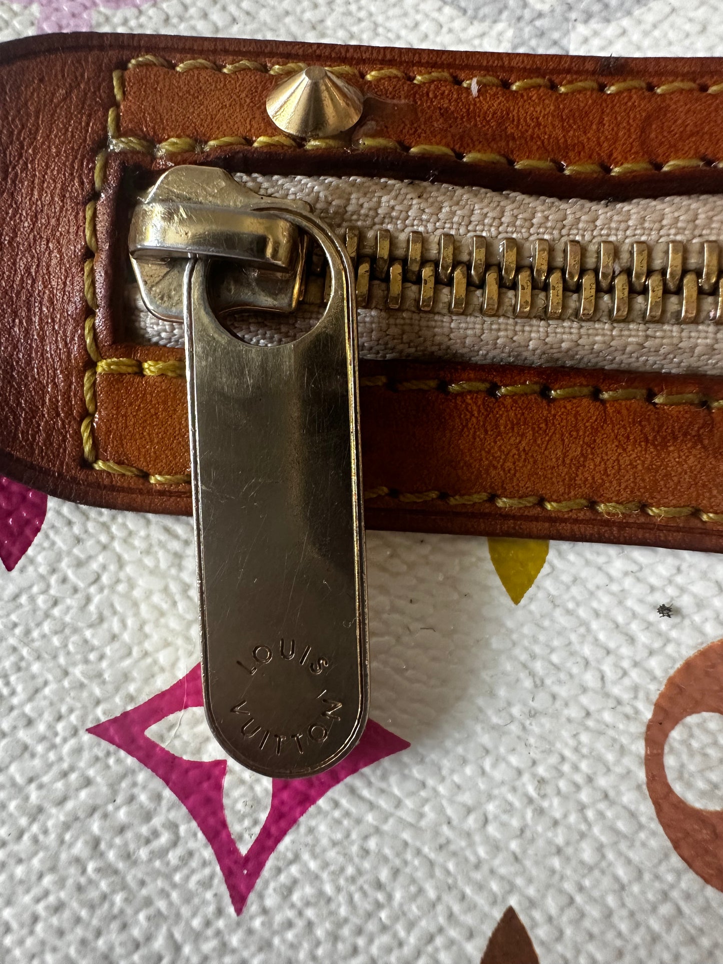 Louis Vuitton Murikami Monogram Multicolor PM Alma Handbag