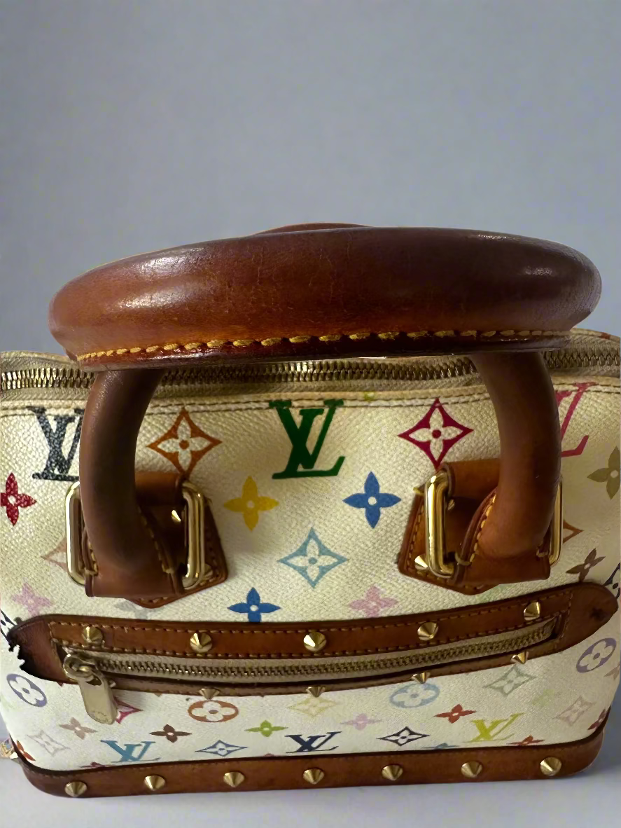 Louis Vuitton Murikami Monogram Multicolor PM Alma Handbag