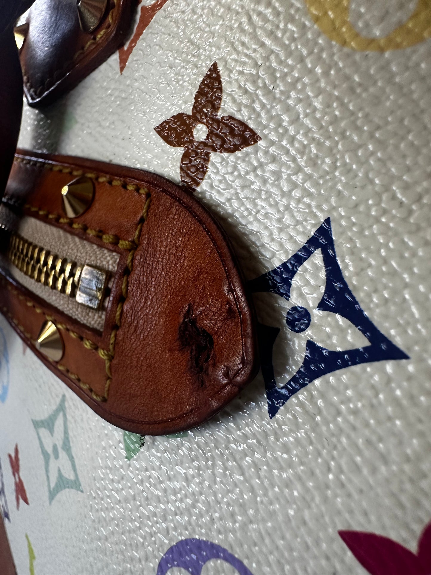 Louis Vuitton Murikami Monogram Multicolor PM Alma Handbag