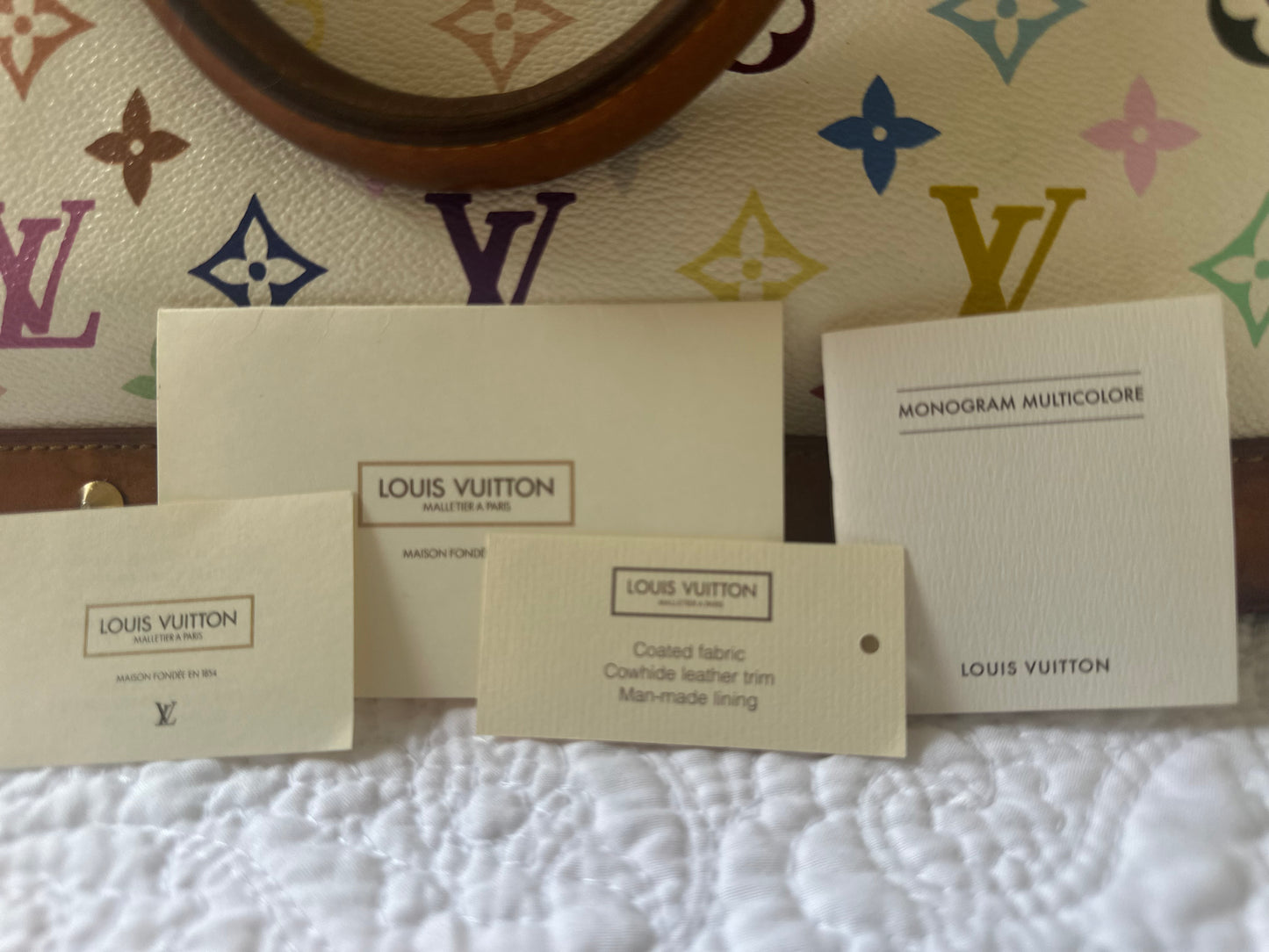 Louis Vuitton Murikami Monogram Multicolor PM Alma Handbag
